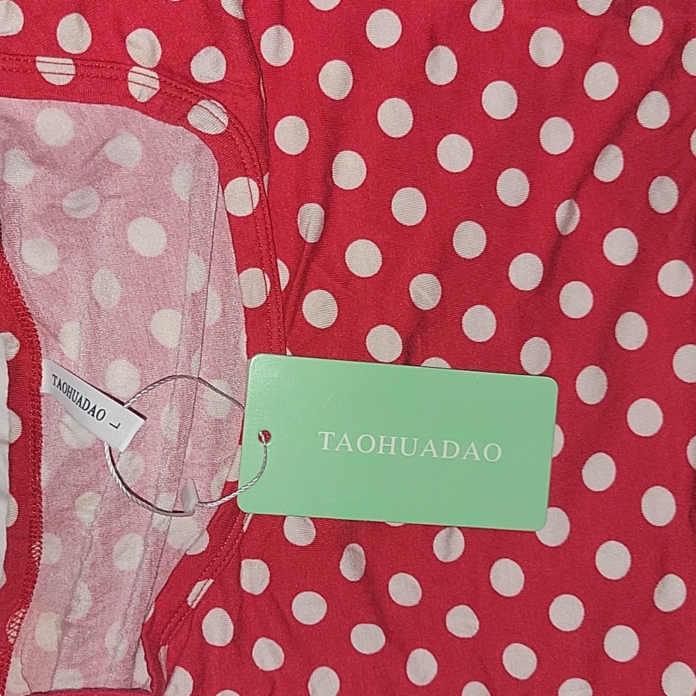 Polka Dot Mini Dress - Picture 17 of 17